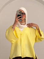 قميص زرار واحد